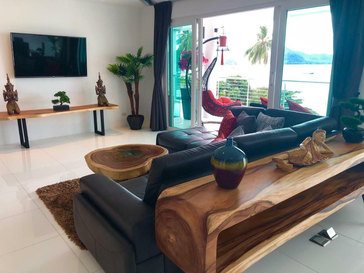 D-Lux 4 Bed Beachfront Apartment With Sea View Panwa Beach المظهر الخارجي الصورة
