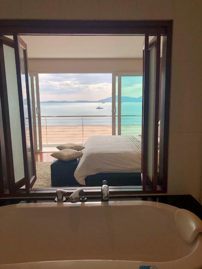 D-Lux 4 Bed Beachfront Apartment With Sea View Panwa Beach المظهر الخارجي الصورة