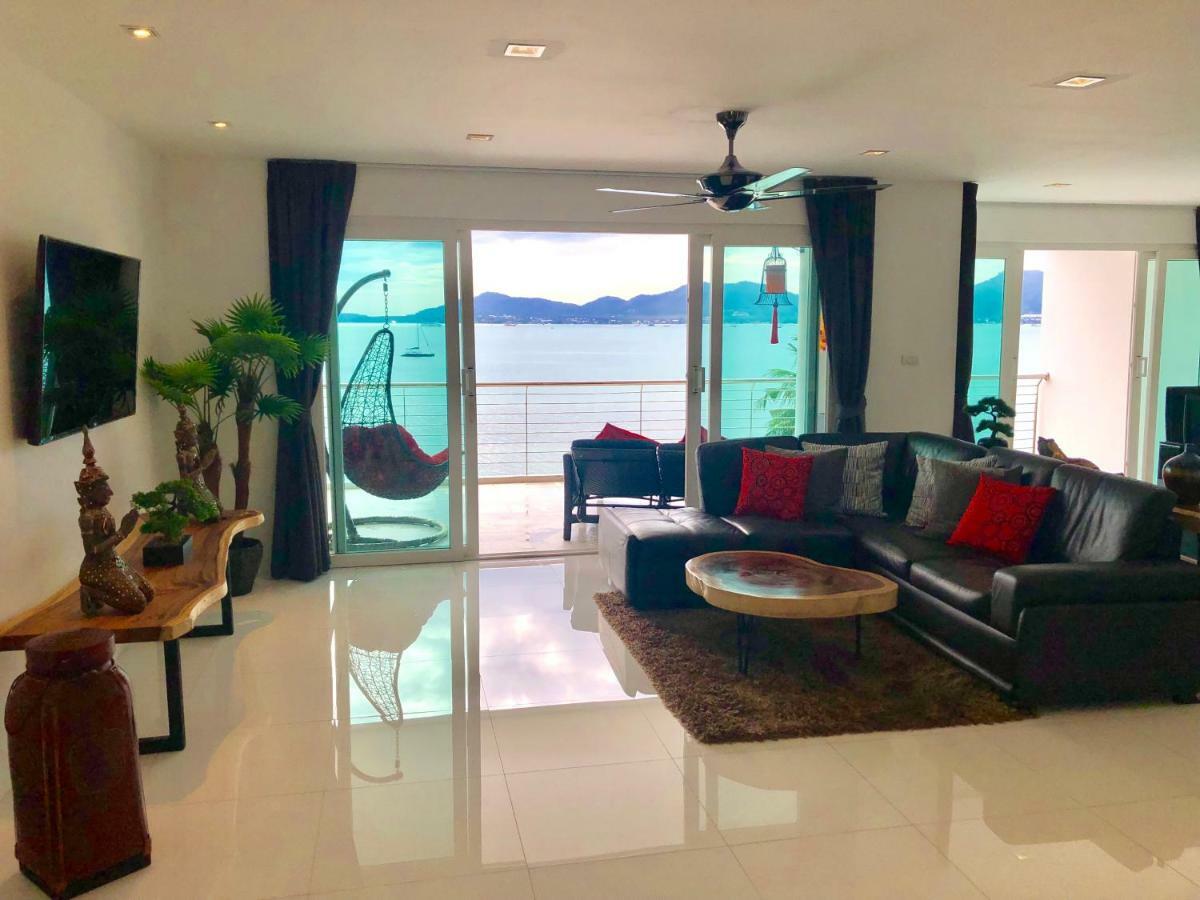 D-Lux 4 Bed Beachfront Apartment With Sea View Panwa Beach المظهر الخارجي الصورة